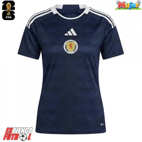 Escocia Primera Equipación Mujer Mundial 2026 Manga Corta